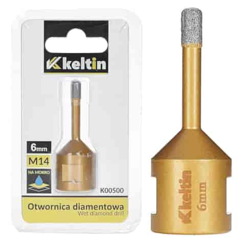 Otwornica diamentowa do gresu 6mm M14 (100)