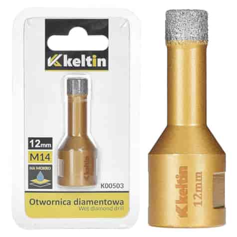 Otwornica diamentowa do gresu 12mm M14 (100)