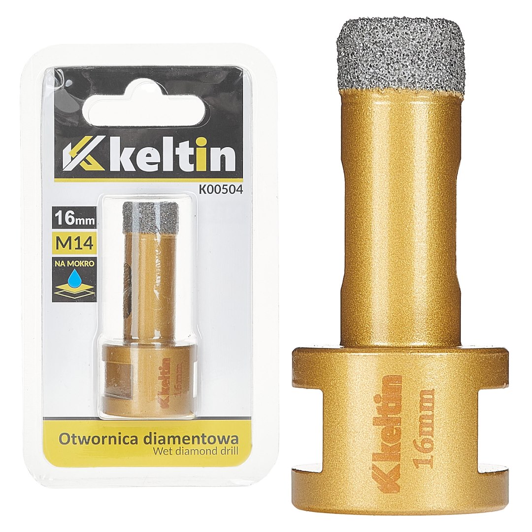 Otwornica diamentowa do gresu 16mm M14 (100)