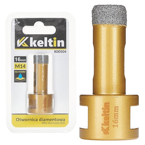 Otwornica diamentowa do gresu 16mm M14 (100)