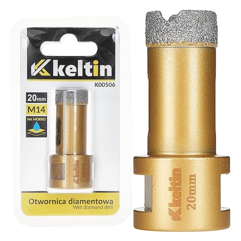 Otwornica diamentowa do gresu 20mm M14 (100)