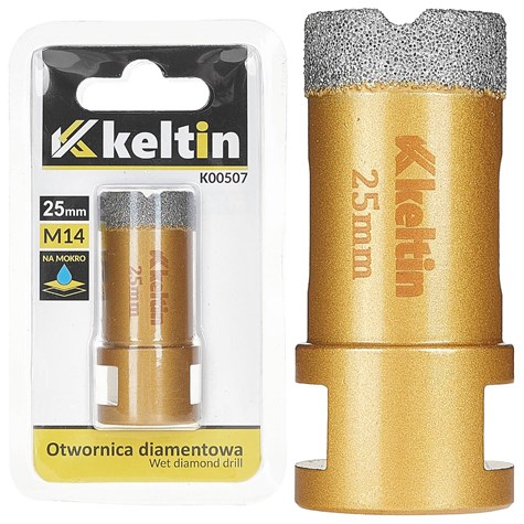 Otwornica diamentowa do gresu 25mm M14 (100)