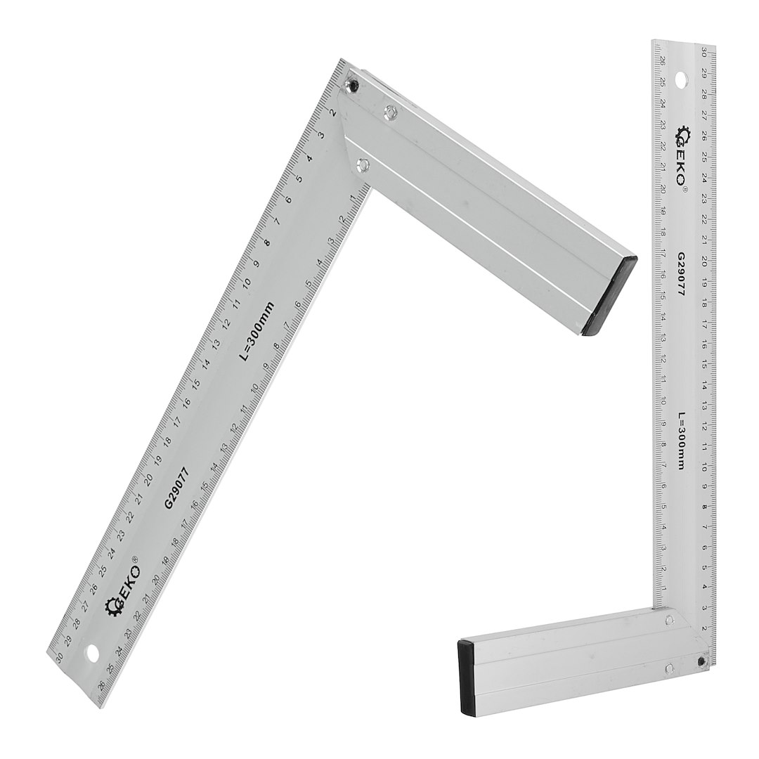Kątownik stolarski budowlany 300mm ALU (60)