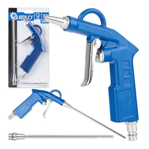 Air dusting gun with 20cm long nozzle