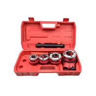 Ratchet Pipe Threading Set 4pcs from 1/2 to 1-1/4 in.