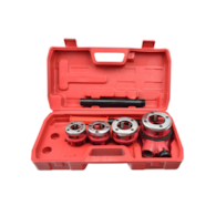 Ratchet Pipe Threading Set 4pcs from 1/2 to 1-1/4 in.