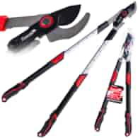 Telescopic branch pruner with bypass blade 715-955mm 65Mn PTFE