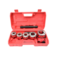 Ratchet Pipe Threading Set 5pcs from 3/8 to 1-1/4 in.