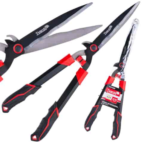 Hedge shears with wavy blade 670mm PTFE