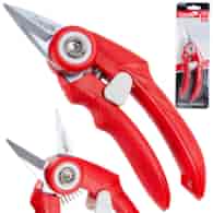 Straight garden pruner with bypass blade 175mm SK5