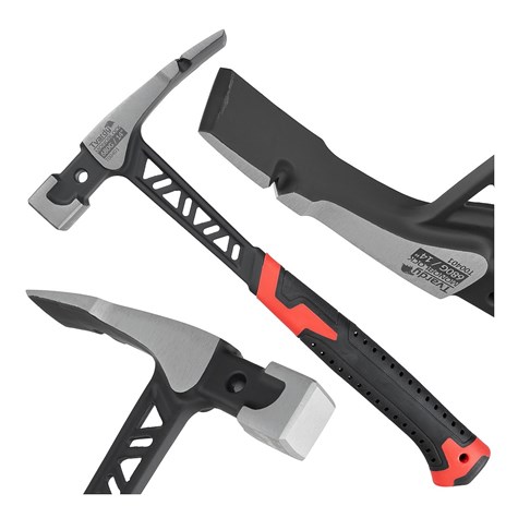 ANTI-SHOCK MONOBLOCK bricklayer's hammer 680g