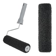 Drywall compound roller with extra roller 25cm 7cm fi-6mm