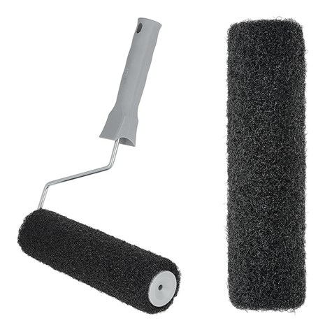 Wałek do gładzi z rączką 25cm 7cm fi-6mm + zapas (40)