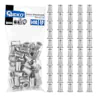 50pcs M10 1.0-3.5 aluminium rivet nuts set