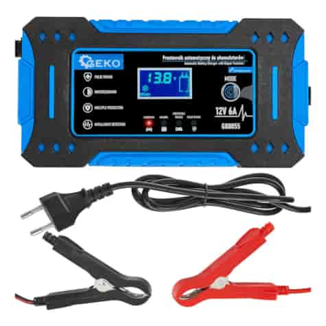 12V 6A automatic car charger with battery repair function