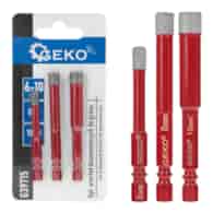 3pcs set of diamond drills for tiles 6-10mm HEX