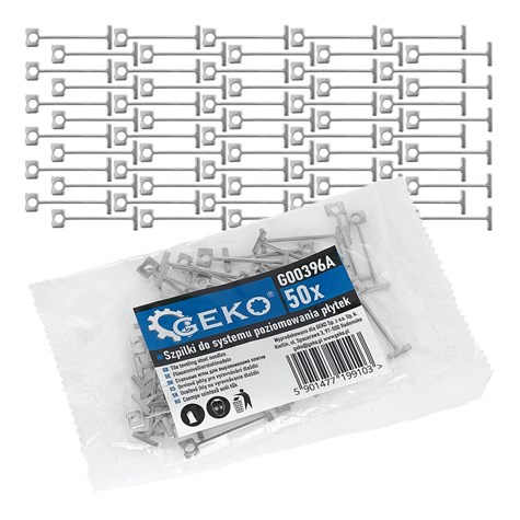 Szpilki wymienne do systemu poziomowania płytek 50szt (250)