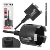 Otwornica diamentowa segmentowa turbo 82mm SDS Plus M16 (20)