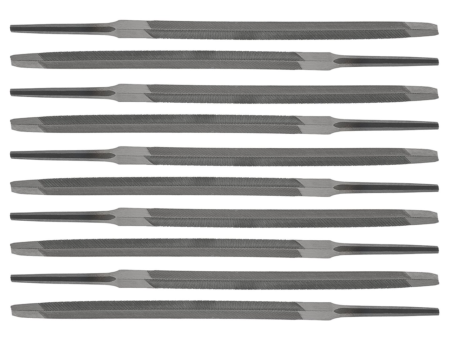 Pilnik trójkątny 100mm – box 10szt (bez oprawy)