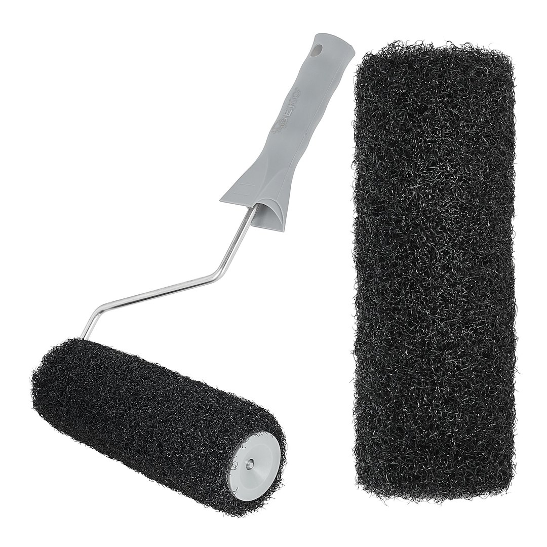 Drywall compound roller with extra roller 18cm 7cm fi-6mm