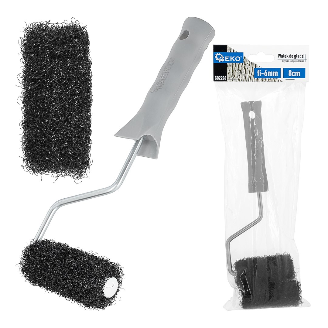 Wałek do gładzi z rączką 8cm 4cm fi-6mm + zapas (100)