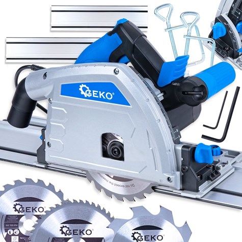 Circular saw with guide 1200W 165mm