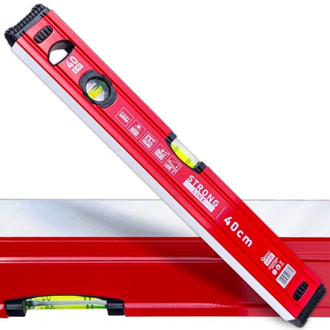 Poziomnica aluminiowa 400mm STRONG LINE (50)