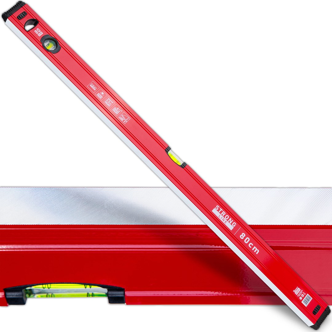 Poziomnica aluminiowa 800mm STRONG LINE (50)
