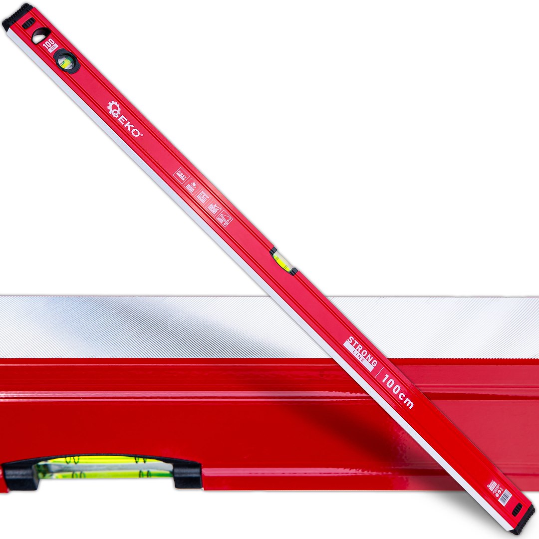 Poziomnica aluminiowa 1000mm STRONG LINE (50)