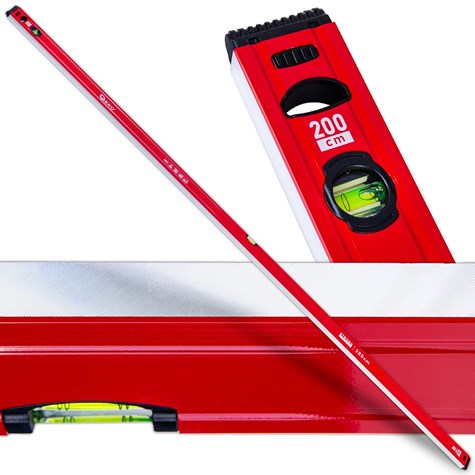 Poziomnica aluminiowa 2000mm STRONG LINE (50)