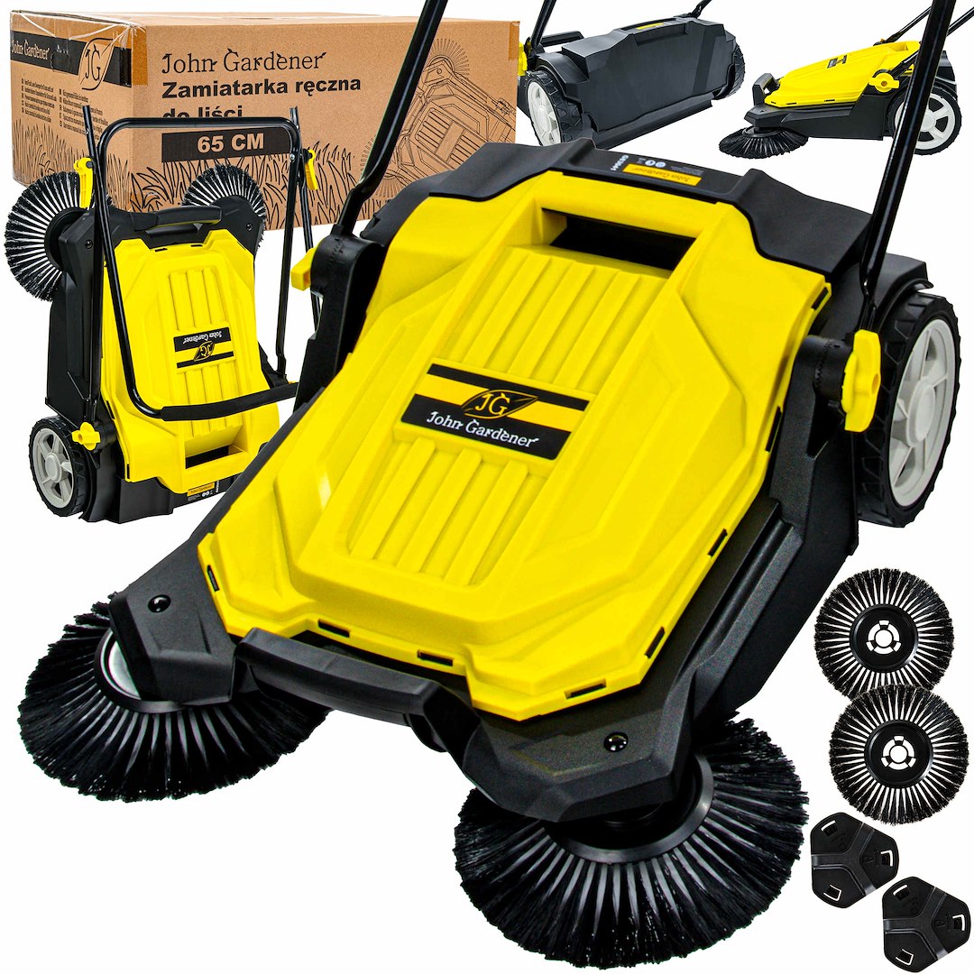 Zamiatarka ręczna do kostki/podjazdów 65cm JG (1)