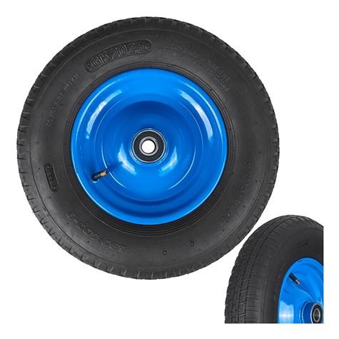 Koło do taczki 4.00-8 6PR fi 20mm (bez ośki) (1)