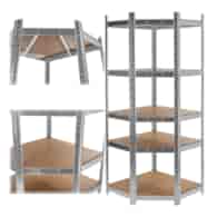 Regał magazynowy narożny 180x40x70cm 175kg (1)