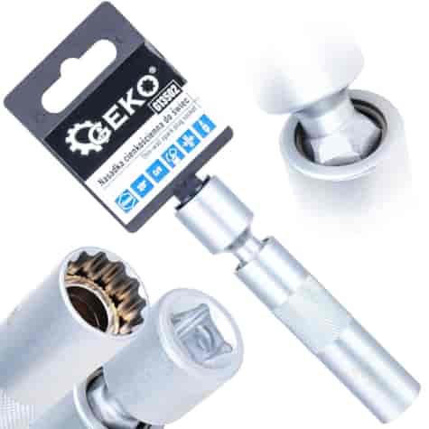3/8  14mm thin walled spark plug socket with universal joint