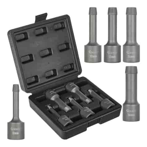 1/2  set of extractors for studs 5pcs.