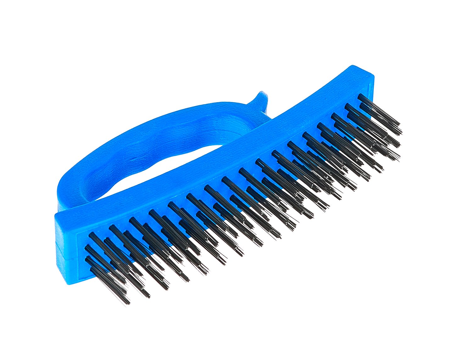 Szczotka druciana ręczna z plastikową rączką 165mm – kartonik wystawowy (12/144) 3