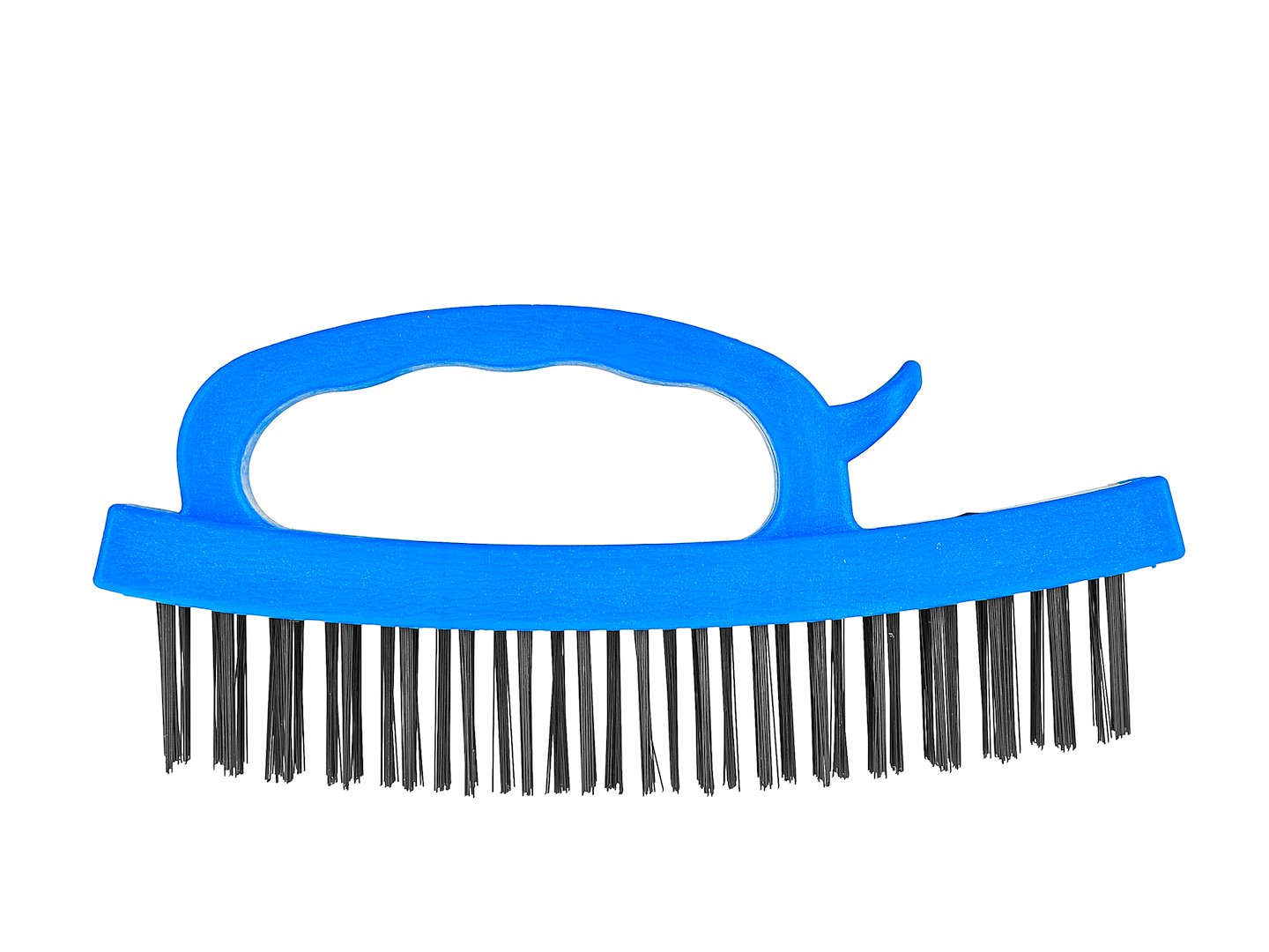 Szczotka druciana ręczna z plastikową rączką 165mm – kartonik wystawowy (12/144) 4