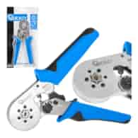 Self-adjustable hexagonal crimping tool 0,25-6mm2