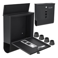 Mailbox 34x30.7x10cm /Black