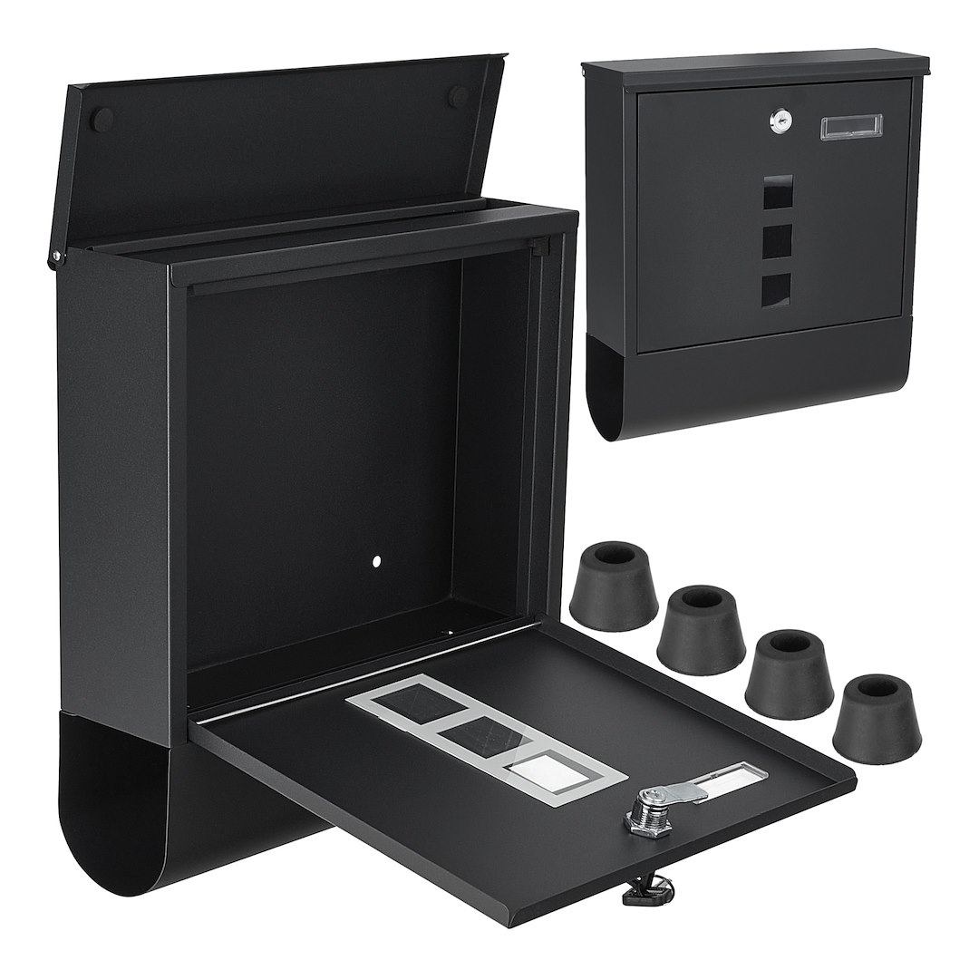 Mailbox 34x30.7x10cm /Black