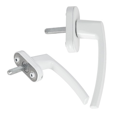 Aluminium window handle
