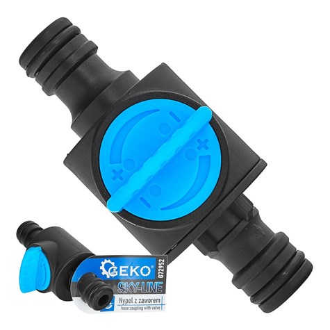 Nypel z zaworem do szybkozłączy SKY-LINE (100)