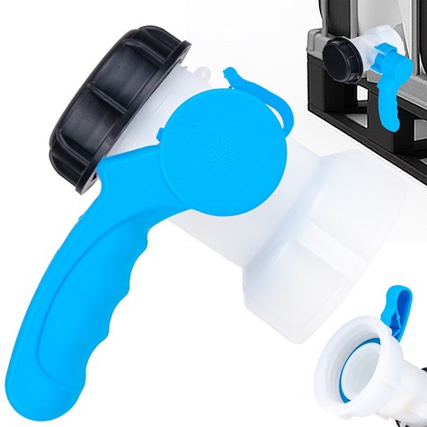 IBC butterfly valve internal/external thread S60x6