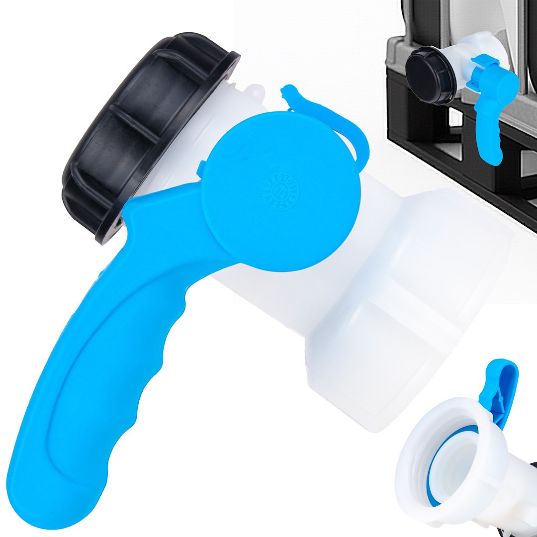 IBC butterfly valve internal/external thread S60x6