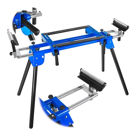 Stół do pilarki ukosowej 200kg 1000-1650x580x810-910mm (1)