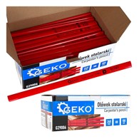 Carpenter's pencil 240mm HB 100pcs. – display box