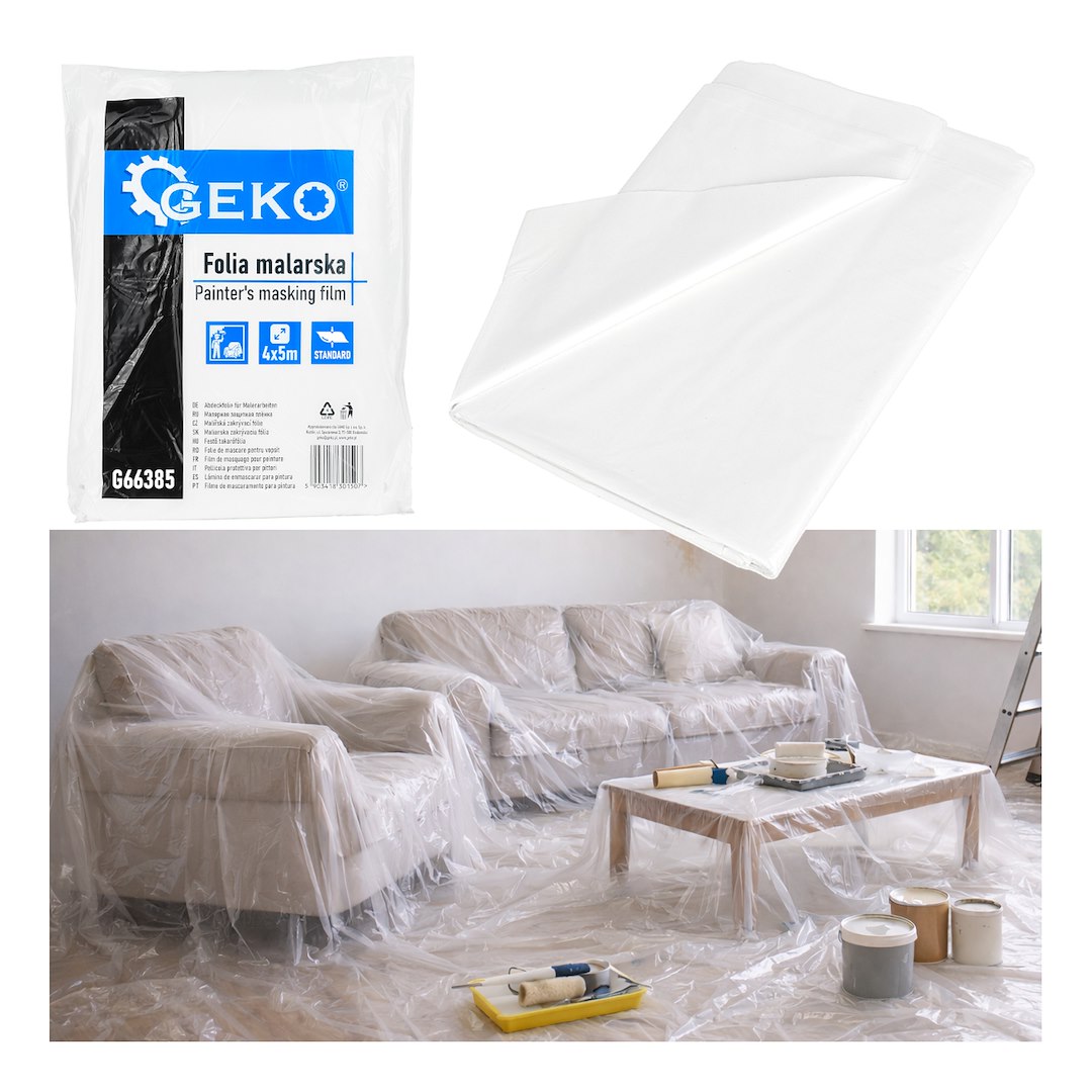 Folia malarska 4x5m /standardowa (100)