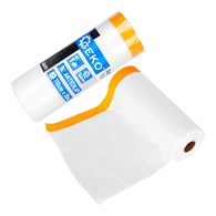 Folia malarska antychlap z taśmą washi 110cm x 20m / 16mm (30)