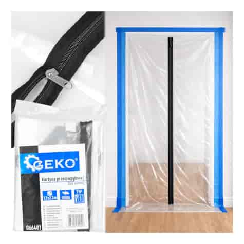 Kurtyna przeciwpyłowa do drzwi 220x120cm typ I (12)