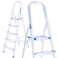#Drabina aluminiowa 5-stopniowa składana 150kg (1)